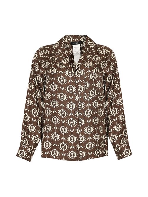 Camicia pigiama Oncia in seta stampata WEEKEND MAX MARA | 2525116061600001